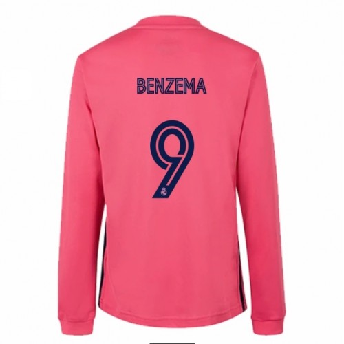 Real Madrid Dres Karim Benzema 9 Gostujući 2020/21 Dugim Rukavima Real Madrid Dres Karim Benzema 9 Gostujući 2020/21 Dugim Rukavima